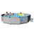 15" ft x 4"ft Round Metal Frame Sided Pool Set