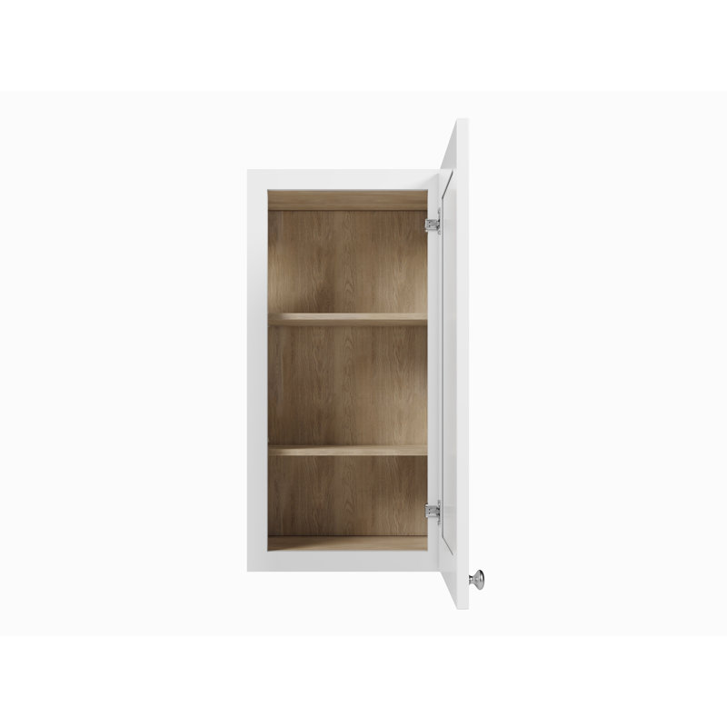 Disar 15" Bathroom Wall Cabinet Right, White