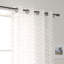 Paire de rideaux semi-transparents avec œillets Affer-464597357
