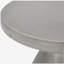 Table d'appoint d'extérieur en béton léger
