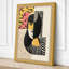 Geometric Face Art Deco - Wrapped Canvas-604767794-604767798