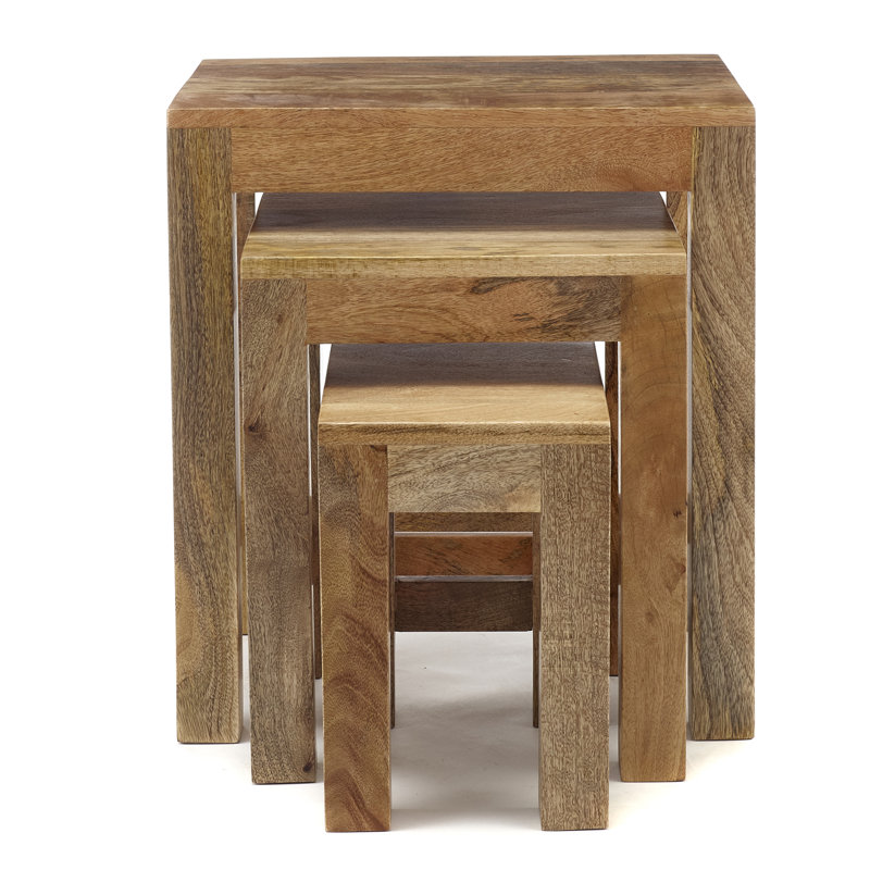 Evelyn Solid Wood Nesting Tables