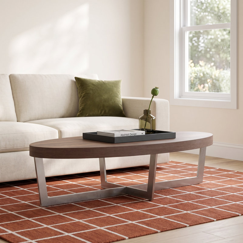 Jackson Single Coffee Table, Hazelnut