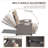 Outdoor Recliner Chair, Patio Recliner With Hand-Woven Wicker, Flip Table Push Back, Adjustable Angle, Thickness Cushions, Reclining Lounge Chair For Indoor And Outdoor-866914151