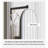 Contemporary Rotating Full Body Mirror Coat Hanger With Multi Purpose Back Storage Compartment