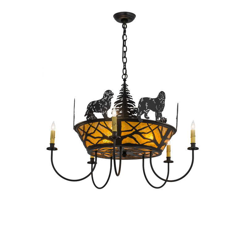 Big Dogs 8 - Light Chandelier