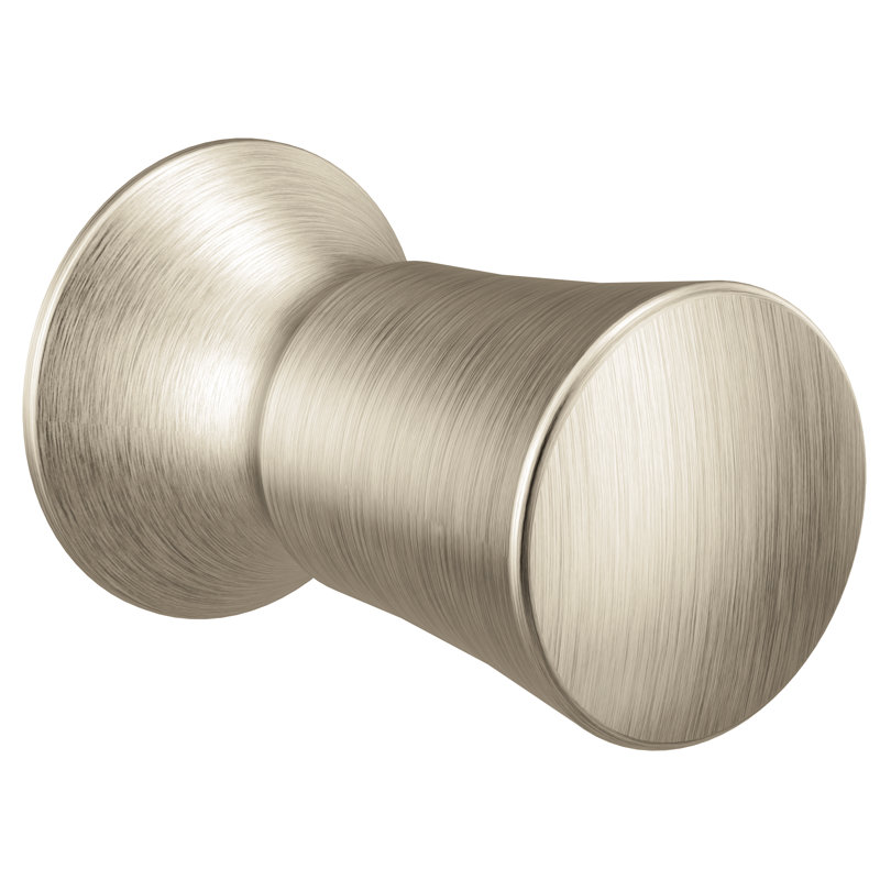 Sans objet Poignée ronde de 15/16 po de diamètre, Nickel brossé
