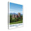 Penrhyn Castle, Wales - Romantic Travel Poster Of Neo-Norman Castle And Snowdonia Views. Giclee Print On Wrapped Canvas. Wall Art, Home Decor - Castles & Palaces, Wales - Wrapped Canvas Print-1793008085