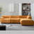 Tissu orange est en rupture de stock
