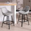 Tabouret de comptoir pivotant de 25,6 po avec structure en métal Absalom-272292295-308896215