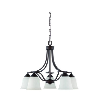 Lustre empire 5 lumières Jedadiah