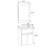 Alastair Floating Single Bathroom Vanity Set with Mirror