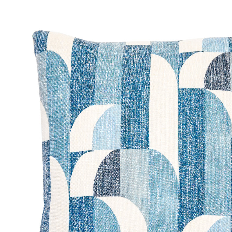 Coussin Tribeca, Bleu, 20 po x 20 po