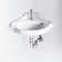 Whitehaus Collection China 15.5'' White Vitreous China Specialty Bathroom Sink with Overflow