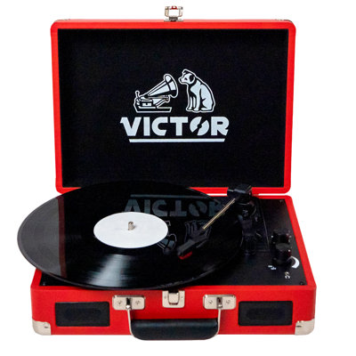 Tourne-disque portatif avec Bluetooth