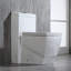 Siège de toilette allongé une pièce WoodBridge 1,6 GPF inclus-43127002
