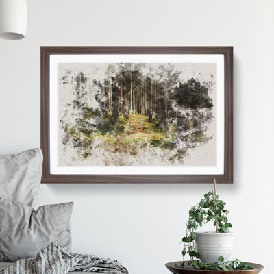 Green Forest Vol.6 - Picture Frame Graphic Art
