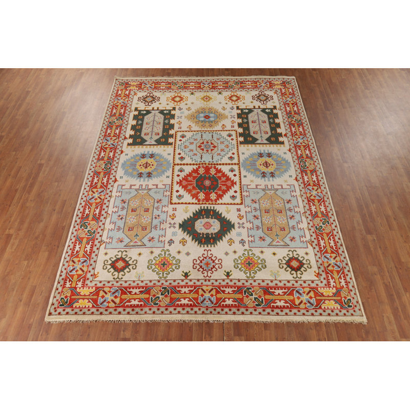 Tapis unique beige / ivoire 8 pi 11 po x 12 pi