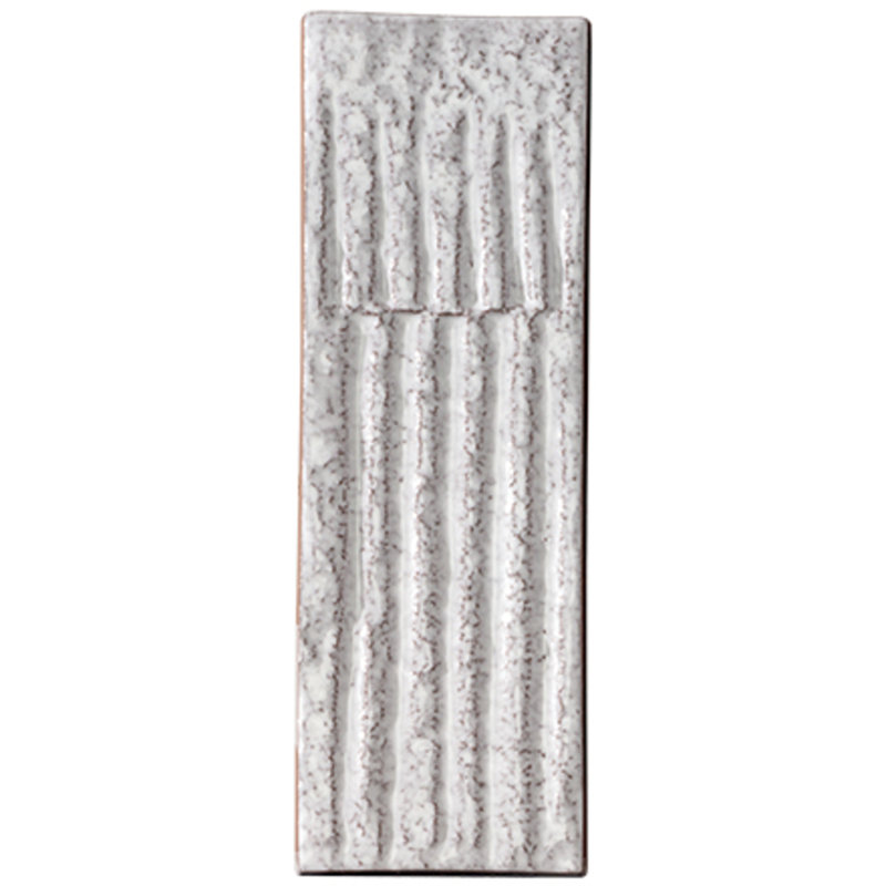Chamotte Quadra 3"x9", Bianco