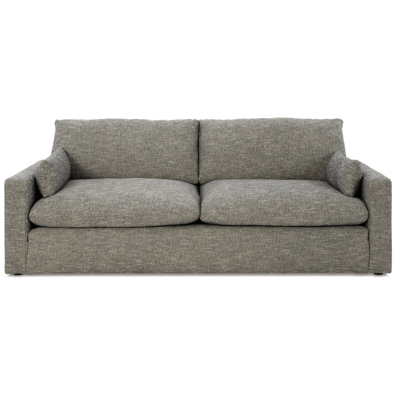 Canapé dramatique, causeuse, fauteuil surdimensionné et repose-pieds