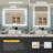 GIVING TREE 48" ×36” Rectangular Frameless LED Mirror Dimmable Defog Wall-Mounted Bathroom Vanity Mirror-1921488208
