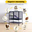 Cage à furet à 39 niveaux H 39 po pour petits animaux-1400192068