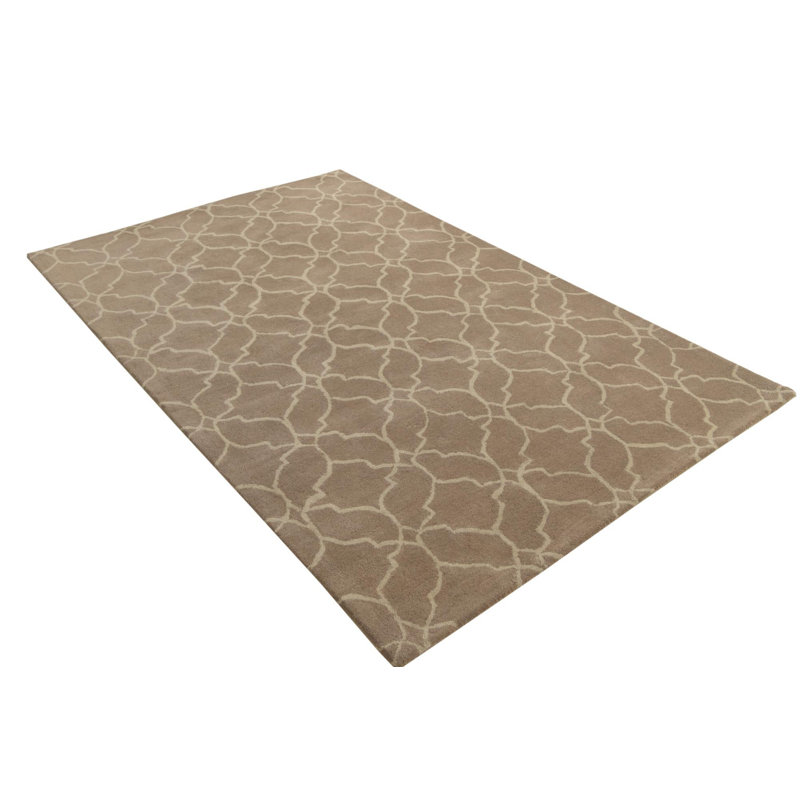 Tapis taupe 5 x 8