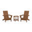 POLYWOOD by AllModern Outdoor Adirondack Chair With Table-1287047511