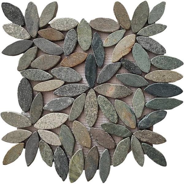 CNK Tile Bali Ocean Flower Pebble Mosaic Tiles