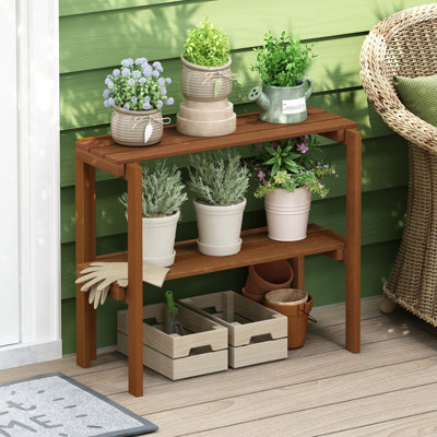 Andhy Wood Elevated Planter
