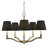 Denniston 5 - Light Steel Dimmable Chandelier