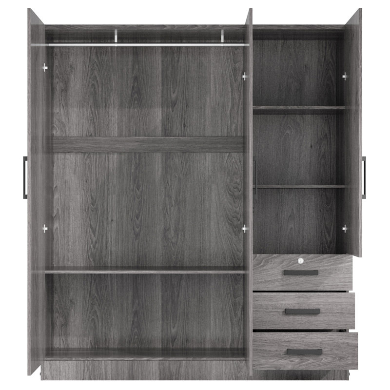 Armoire Kneeland, Gris