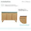 Ensemble de meuble-lavabo simple 48 po Arles-113040215