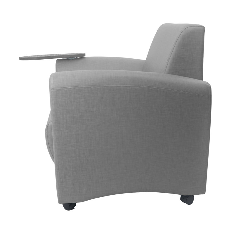 Chaise rembourrée Pro Series, Gris ardoise hachuré / Strandz cosmique