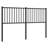 Demarrio vidaXL Durable Metal Headboard, Modern Style-37251593-37251588