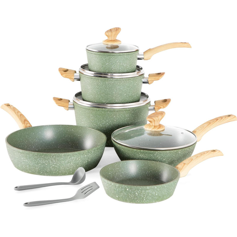 12 - Piece Aluminum Cookware Set