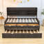 Lit plateforme simple avec rangement Dewolf-1913901452