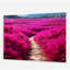 Danariah - Fushia Blooming Abstraction II - Art mural acrylique en verre floral-61254366