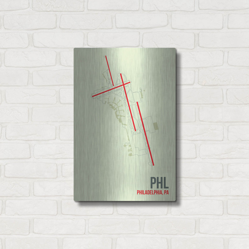 "PHL" par O8 à gauche, H 24 po x l 16 po