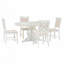 Ensemble de salle à manger rétro 5 pièces, 1 table extensible-1455376134-1455376155