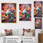 Coloré, arc-en-ciel, fantaisie, licorne - art mural licorne-280592869-280592877