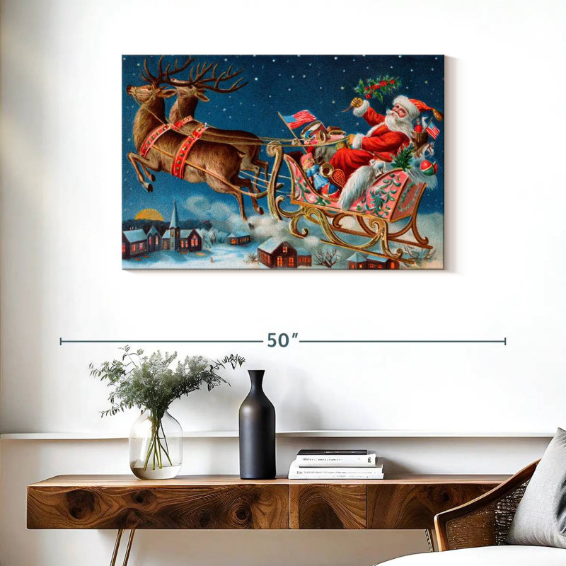 Père Noël, H 24 po x l 36 po