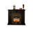 55.12"Black Landscape Electric Fireplace-2111398323-2110041567