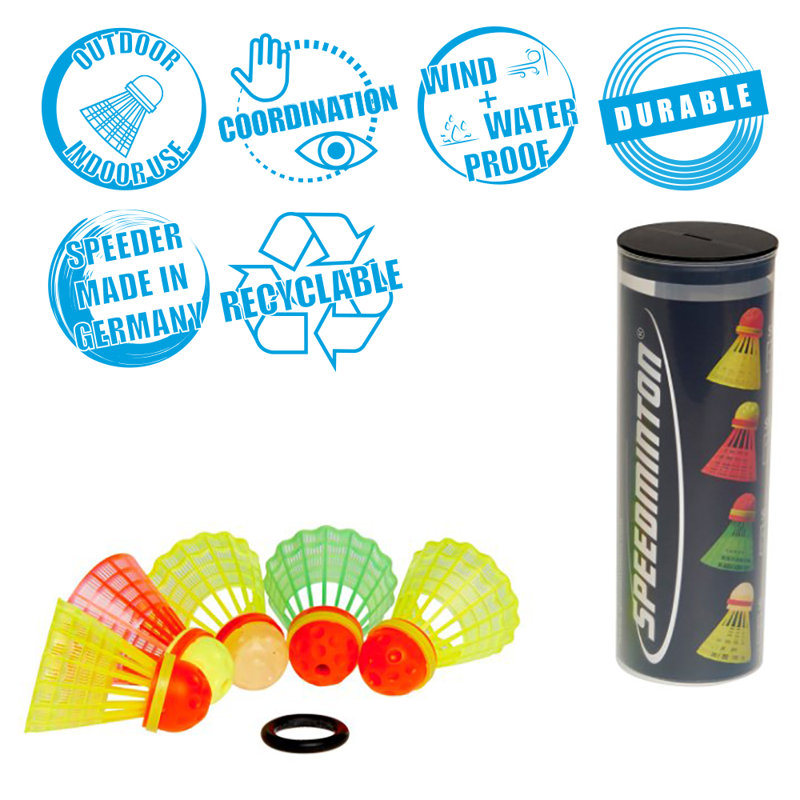 Speedminton Badminton with Carrying Case