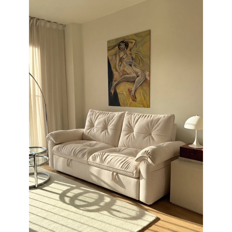Canapé-lit escamotable 59 po 3-en-1 59 po, H 34 po x l 59 po x P 35 po