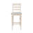 Guzik Solid Wood Counter Stool