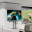 Meuble télé pour support de téléviseur réglable en hauteur de 40 à 75 po-1826722815