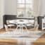 Round Metal Base Dining Table