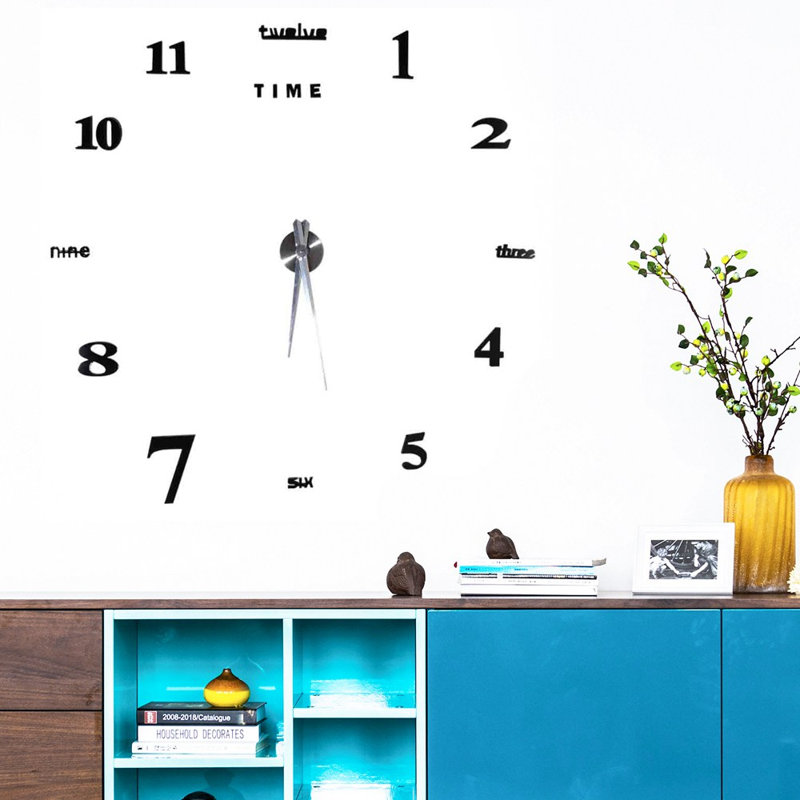 Wall Clock, Embellish Radical Appealing Inevitable Neoteric Full Functioning Universal Significant Attractive Gorgeous  for Indoor