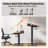 55" Electric Standing Desk With 2 Drawers And Keyboard Tray, Height Adjustable Desk for Home Office -119342032-117664304